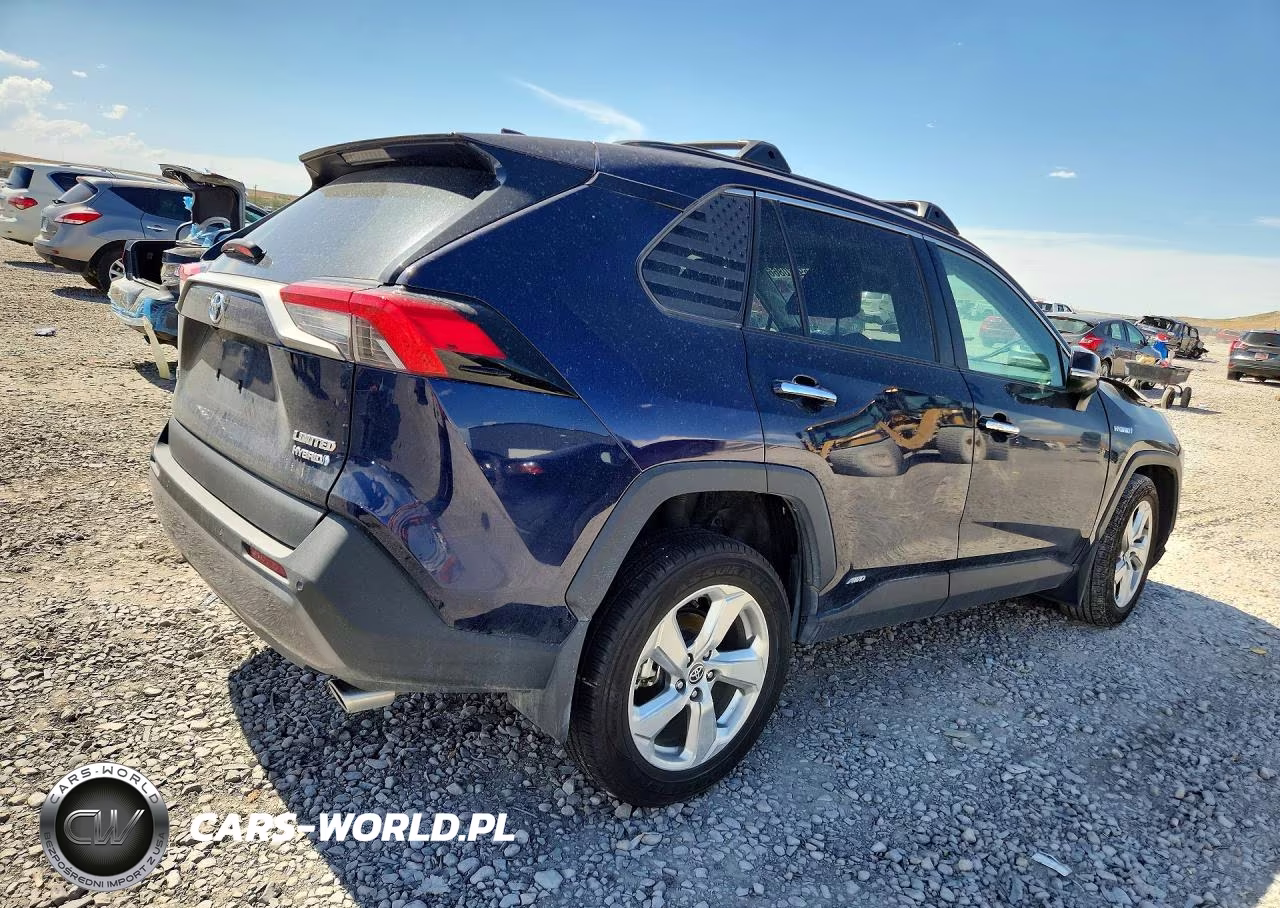2021 Toyota Rav4 Hybrid Limited VIN:4T3D6RFV3MU052389 - 3