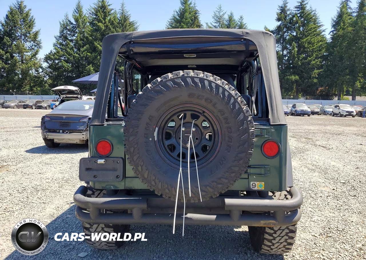 2000 Jeep Wrangler - Tj Se VIN:1J4FA29P9YP710076 - 6