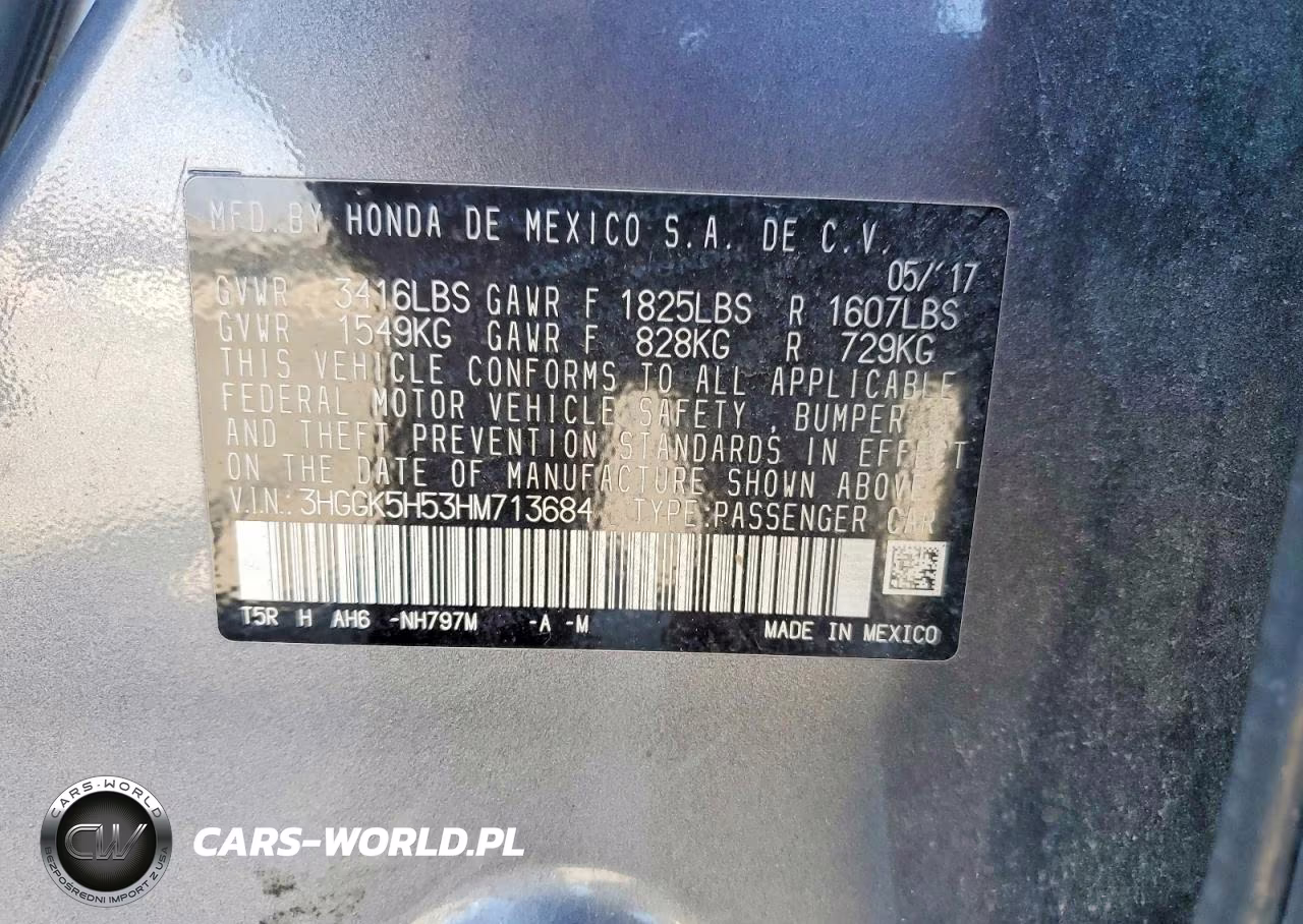 2017 Honda Fit Lx VIN:3HGGK5H53HM713684 - 13