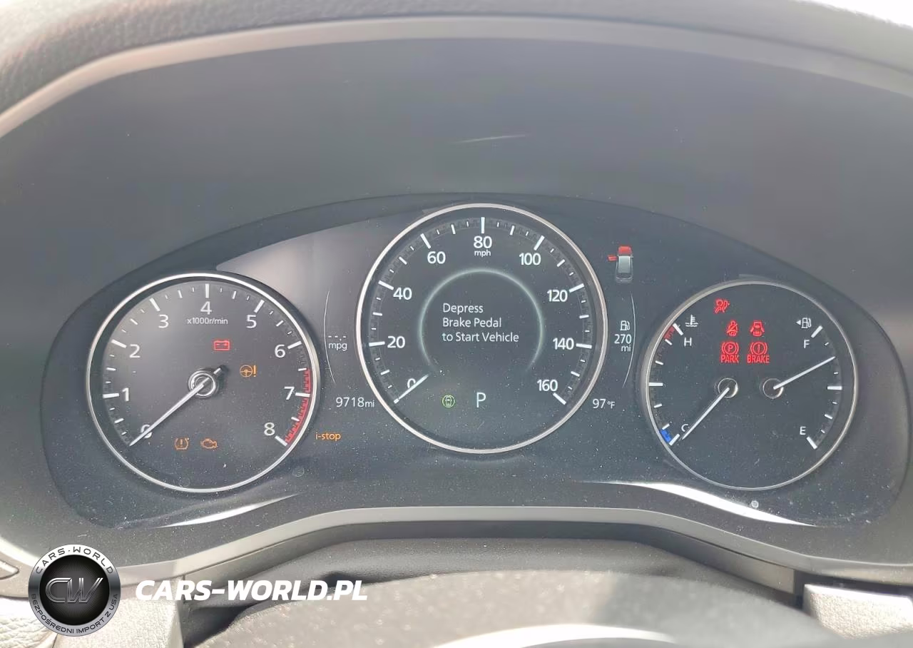 2025 Mazda Cx-70 Preferred VIN:JM3KJBHD7S1124120 - 9
