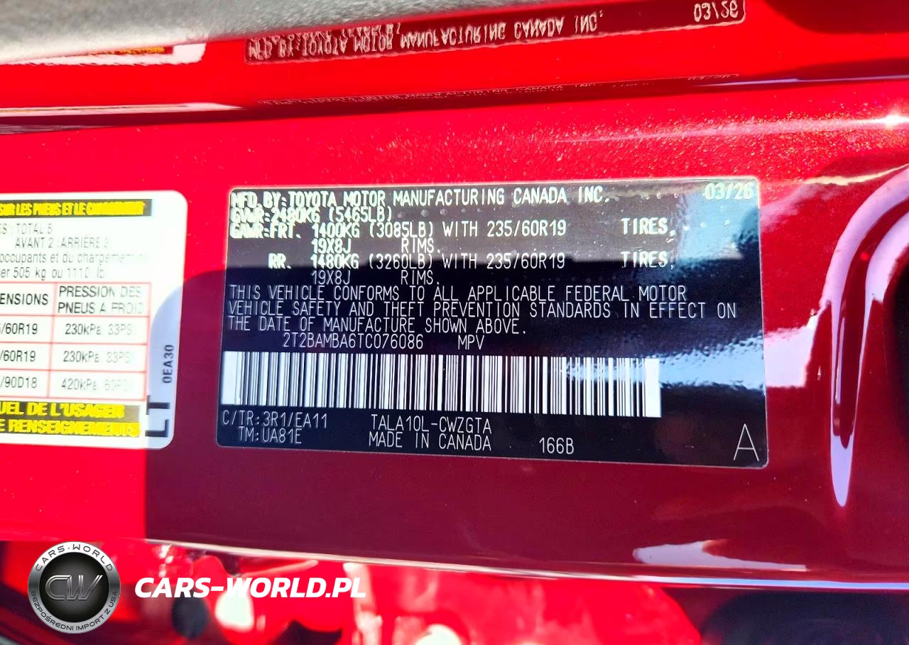 2026 Lexus Rx 350 Premium VIN:2T2BAMBA6TC076086 - 14