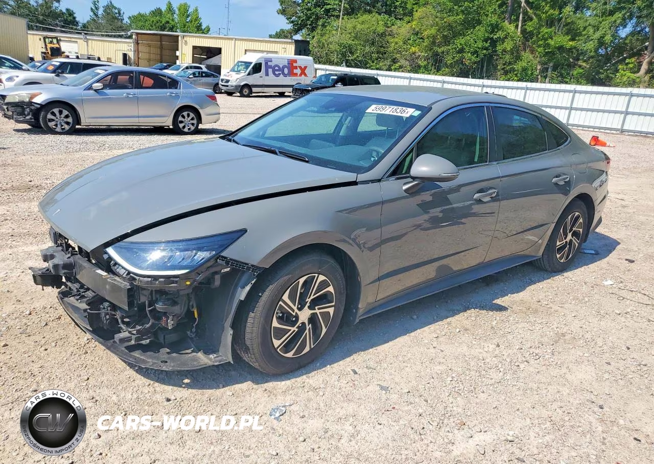 2021 Hyundai Sonata Hybrid Blue