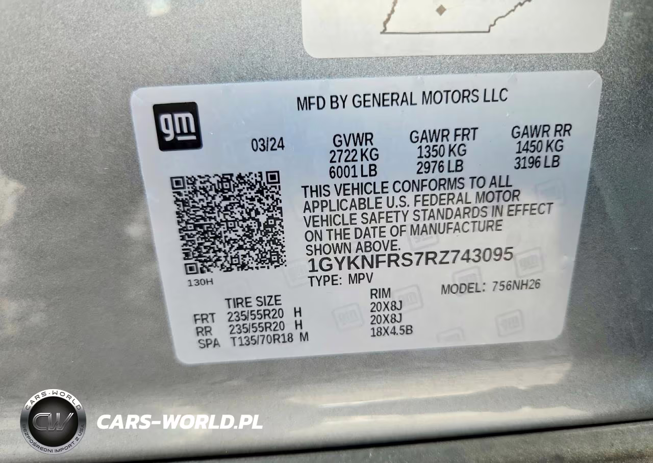 2024 Cadillac Xt5 Platinum Premium Luxury VIN:1GYKNFRS7RZ743095 - 12