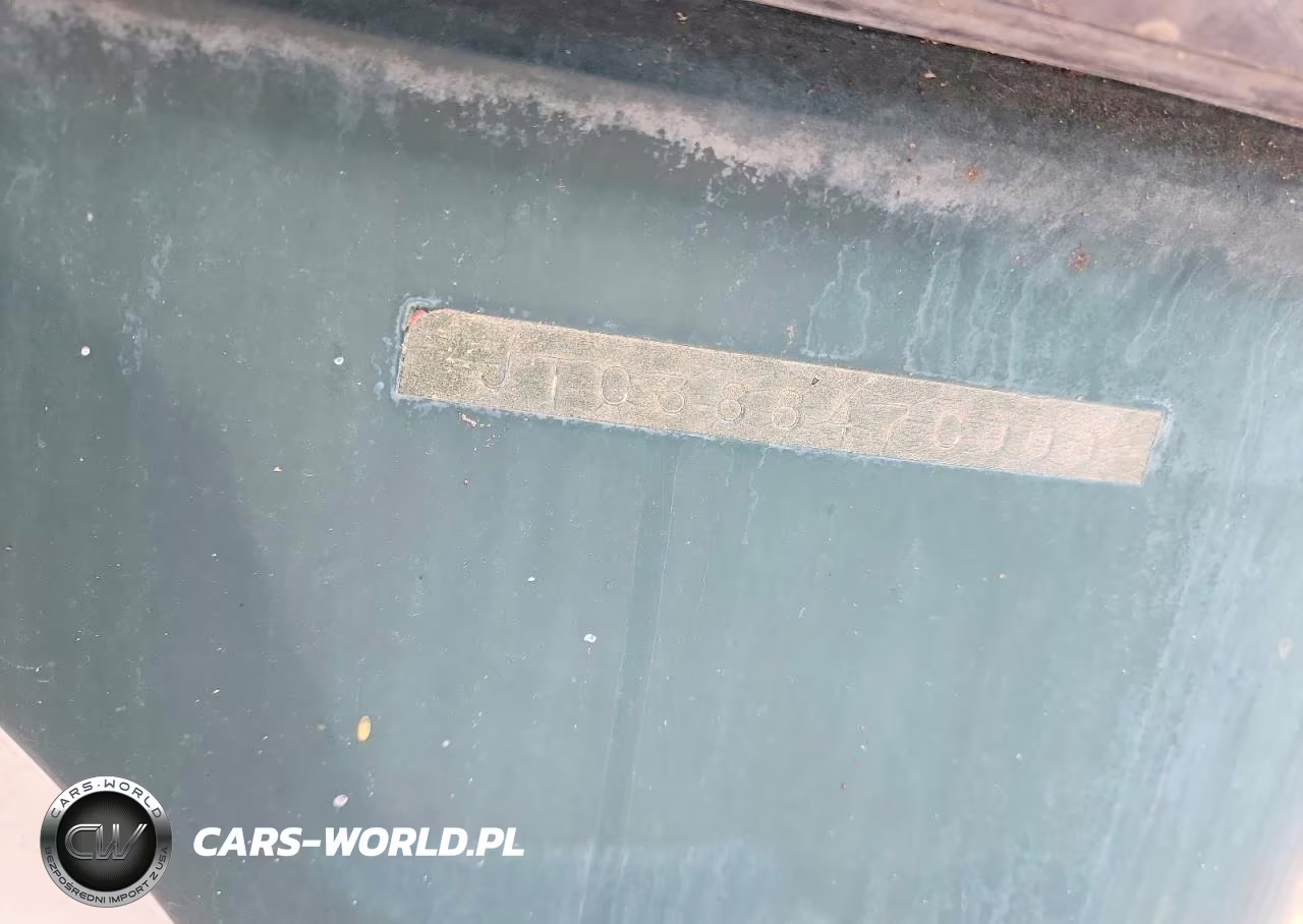 2000 Jtc Vs VIN:JTC38847C000 - 10