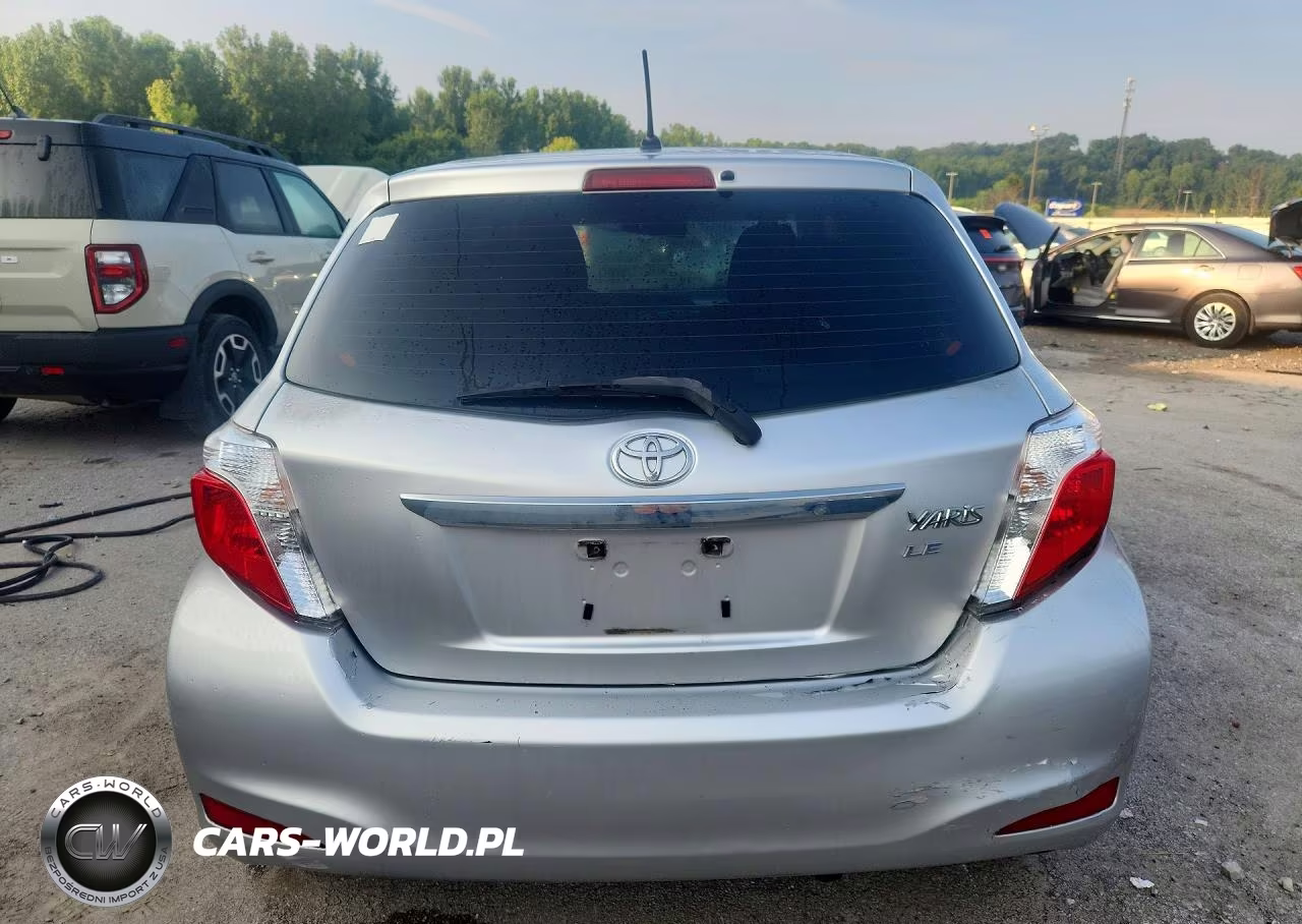 2012 Toyota Yaris 5-Door Le VIN:JTDKTUD37CD521676 - 6