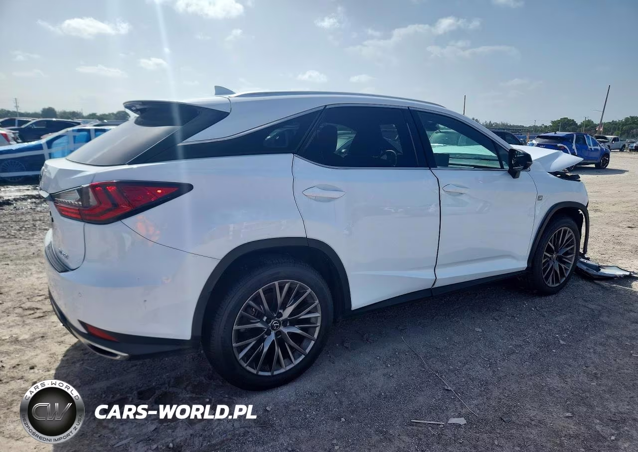 2022 Lexus Rx 350 F Sport VIN:2T2YZMDAXNC327808 - 3