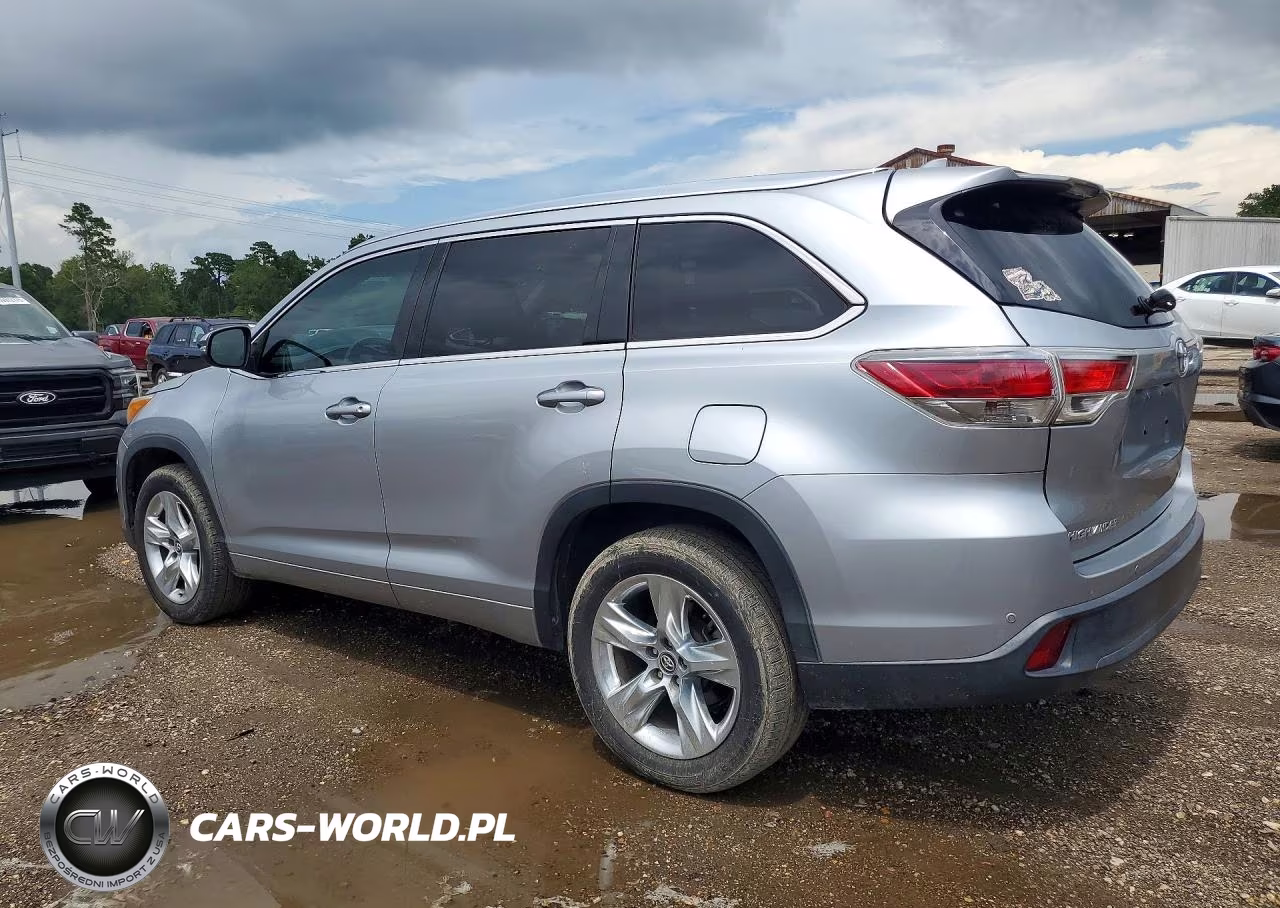 2016 Toyota Highlander Limited VIN:5TDYKRFH3GS169161 - 2