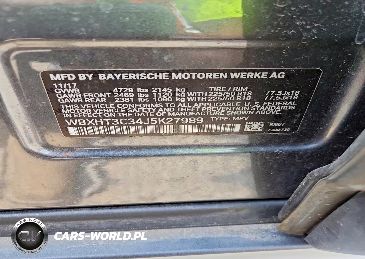2018 BMW X1 xDrive28I VIN:WBXHT3C34J5K27989 - 13