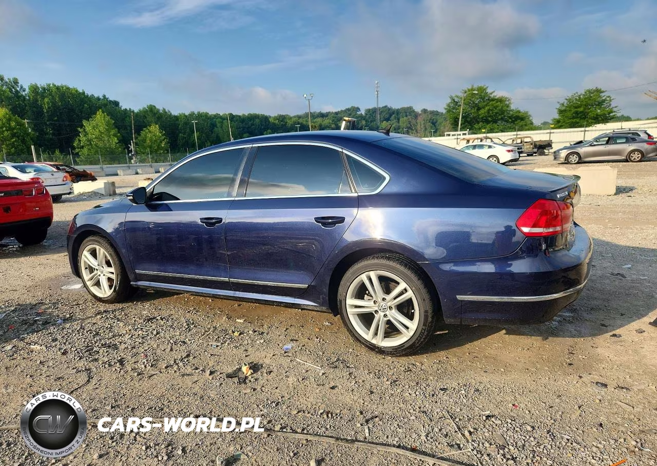 2012 Volkswagen Passat Se VIN:1VWBN7A34CC098798 - 2