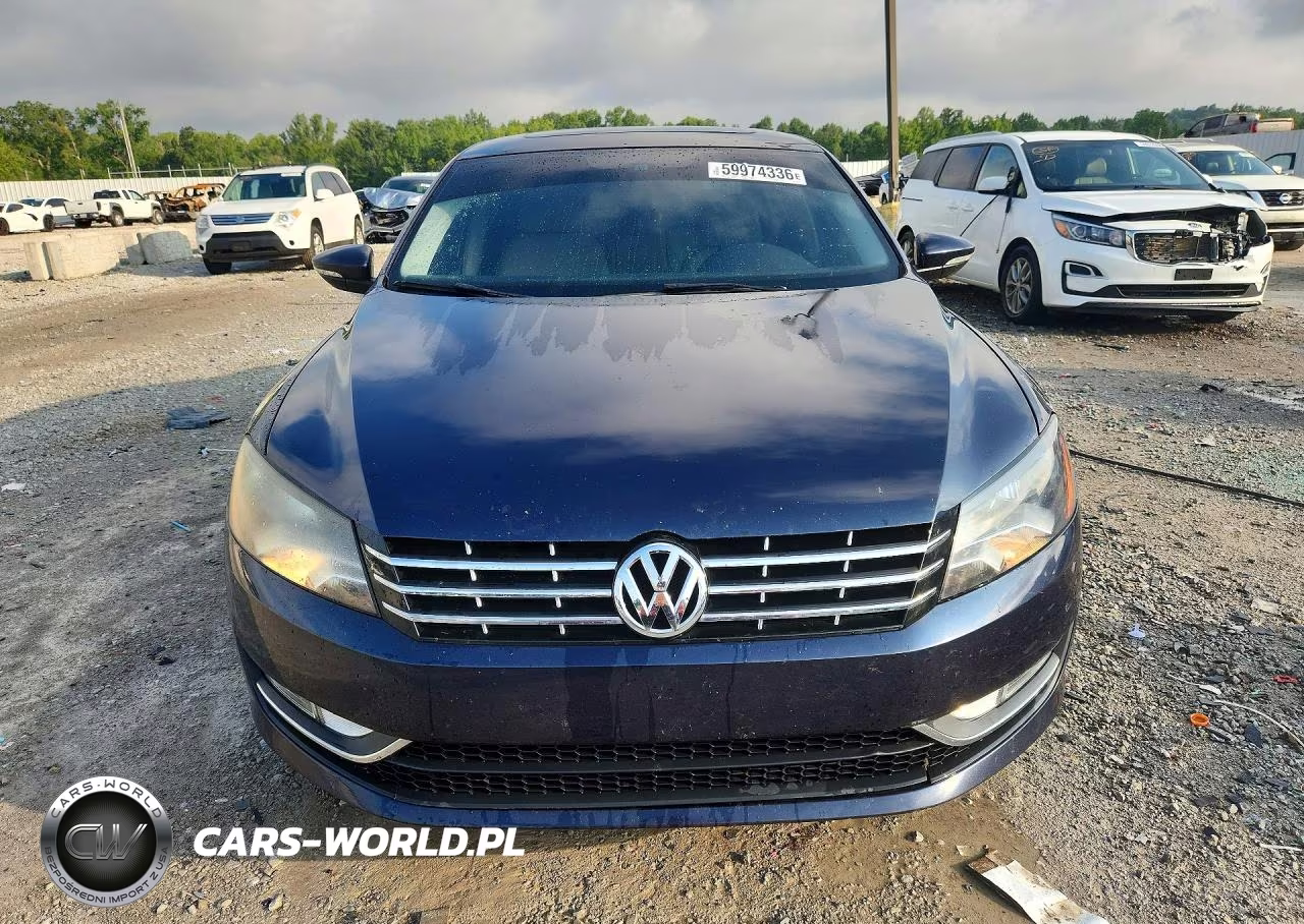 2012 Volkswagen Passat Se VIN:1VWBN7A34CC098798 - 5
