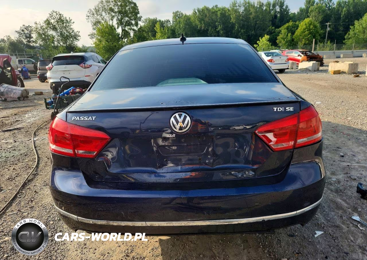 2012 Volkswagen Passat Se VIN:1VWBN7A34CC098798 - 6