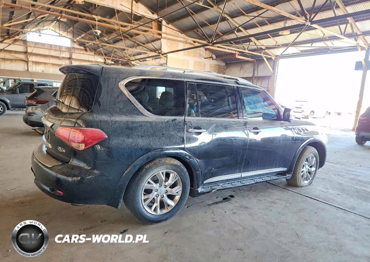 2011 Infiniti Qx56 VIN:JN8AZ2NFXB9502732 - 3
