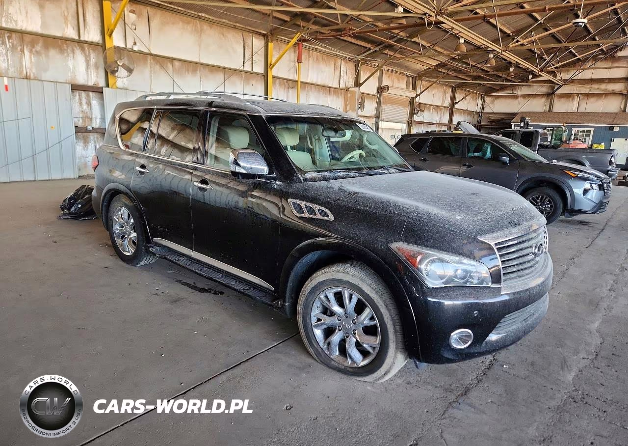 2011 Infiniti Qx56 VIN:JN8AZ2NFXB9502732 - 4