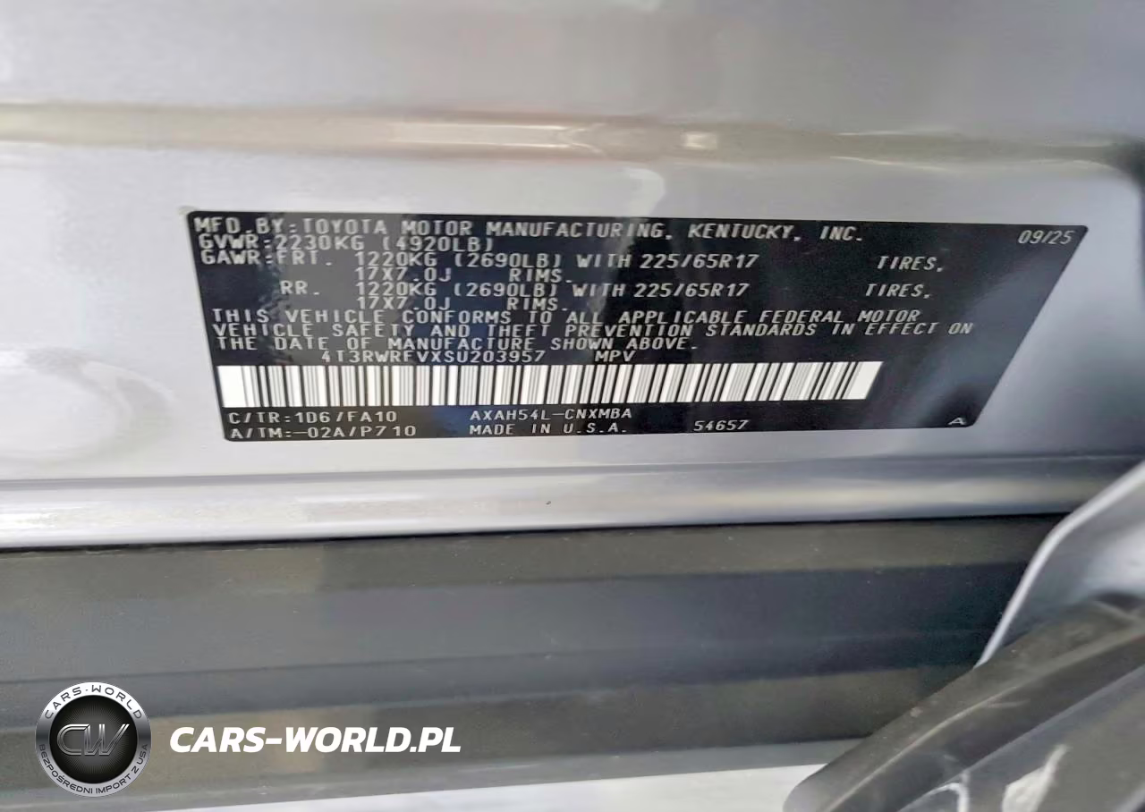 2025 Toyota Rav4 Hybrid Xle VIN:4T3RWRFVXSU203957 - 14