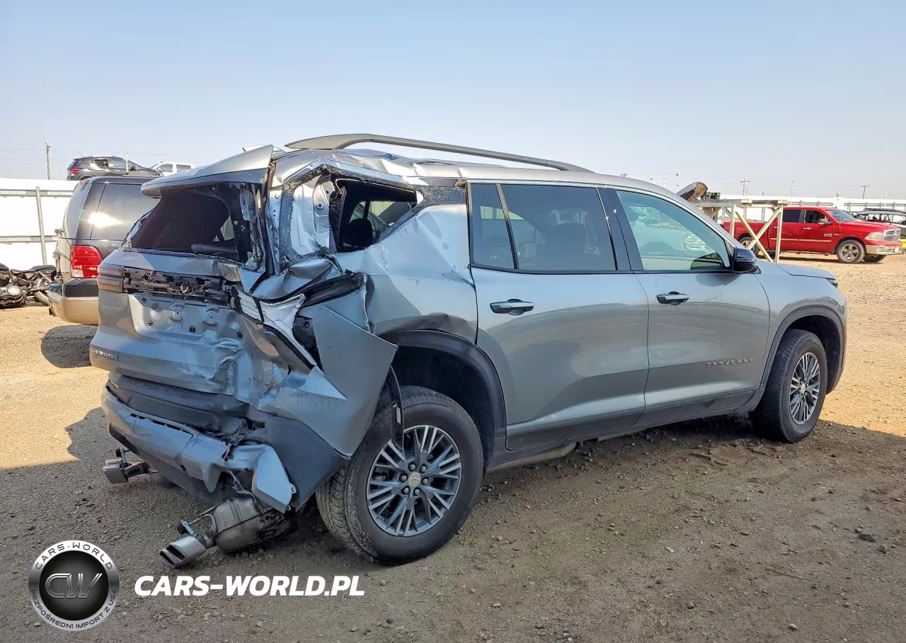 2025 Chevrolet Traverse Lt VIN:1GNERGRSXSJ155328 - 3