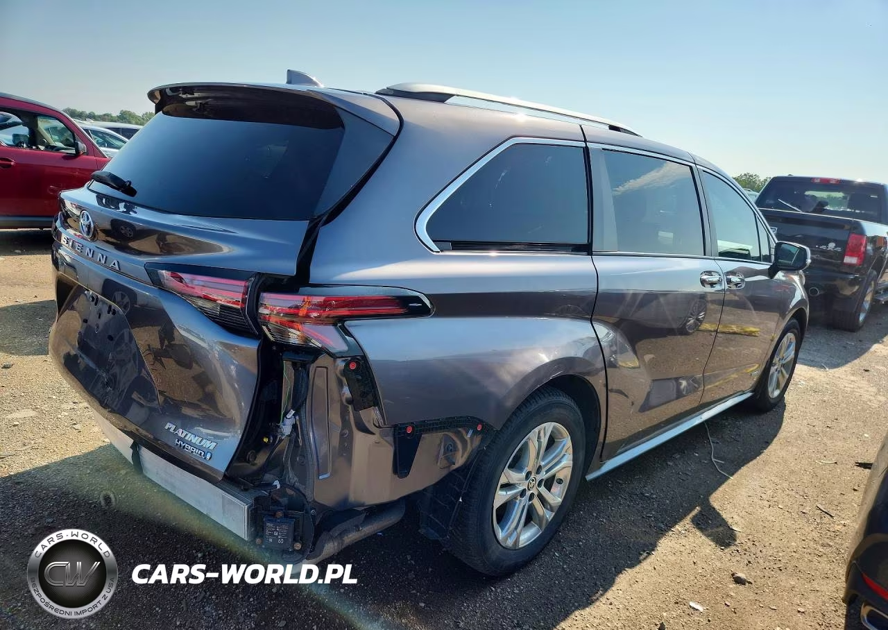 2021 Toyota Sienna Platinum 7-Passenger VIN:5TDESKFC8MS031349 - 3