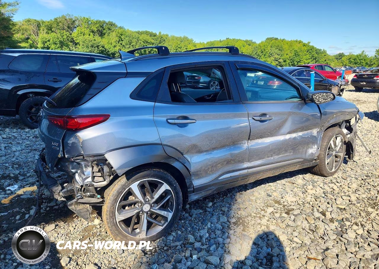 2021 Hyundai Kona Ultimate VIN:KM8K5CA53MU610992 - 3