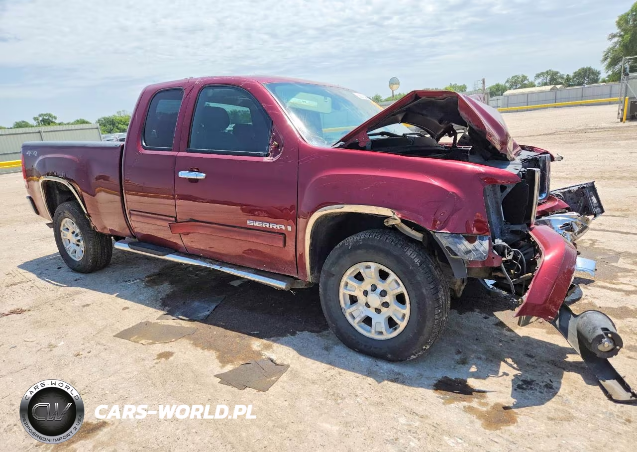 2008 GMC Sierra K1500 VIN:1GTEK19038Z234617 - 4