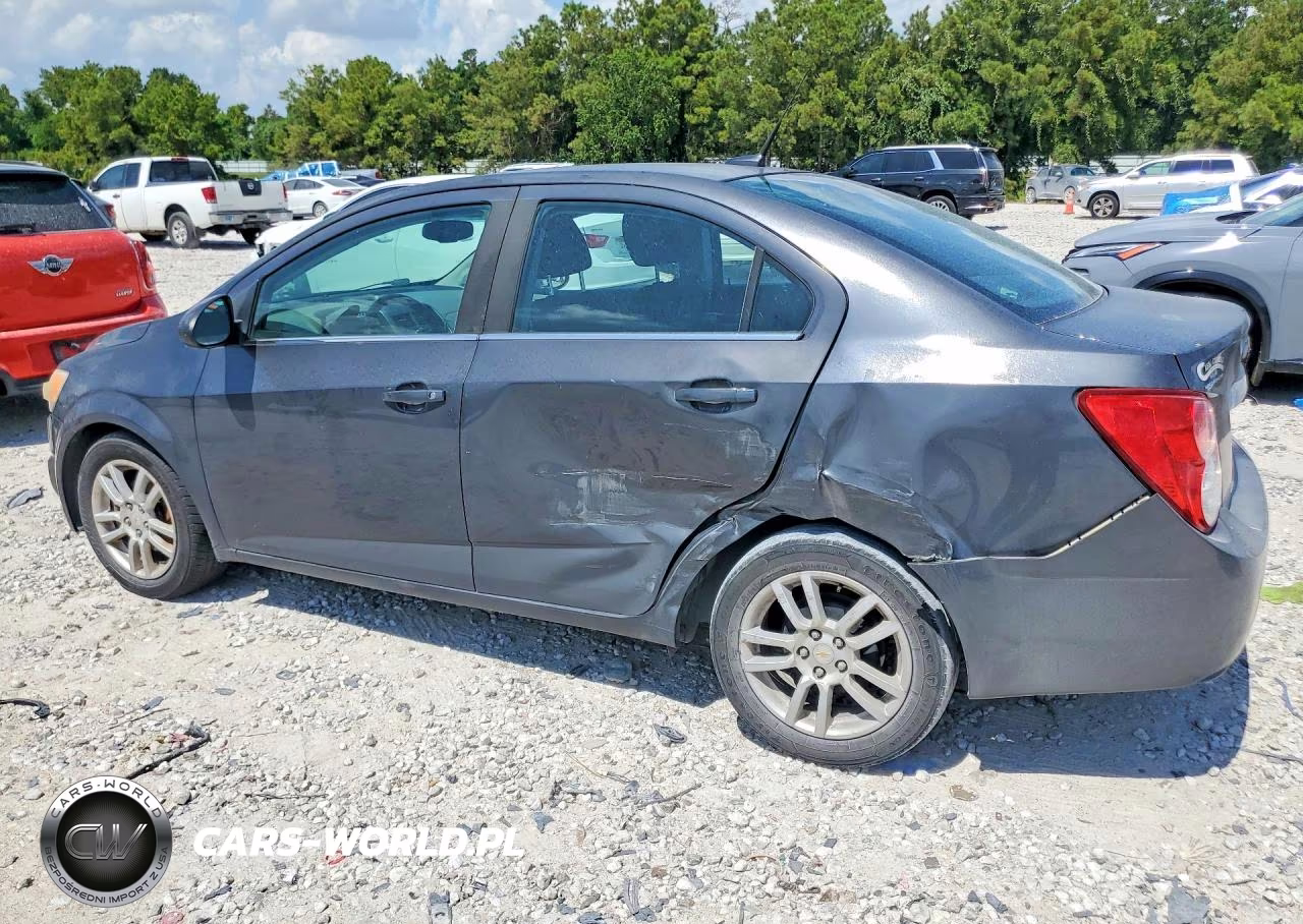 2012 Chevrolet Sonic Lt VIN:1G1JC5SH0C4188570 - 2
