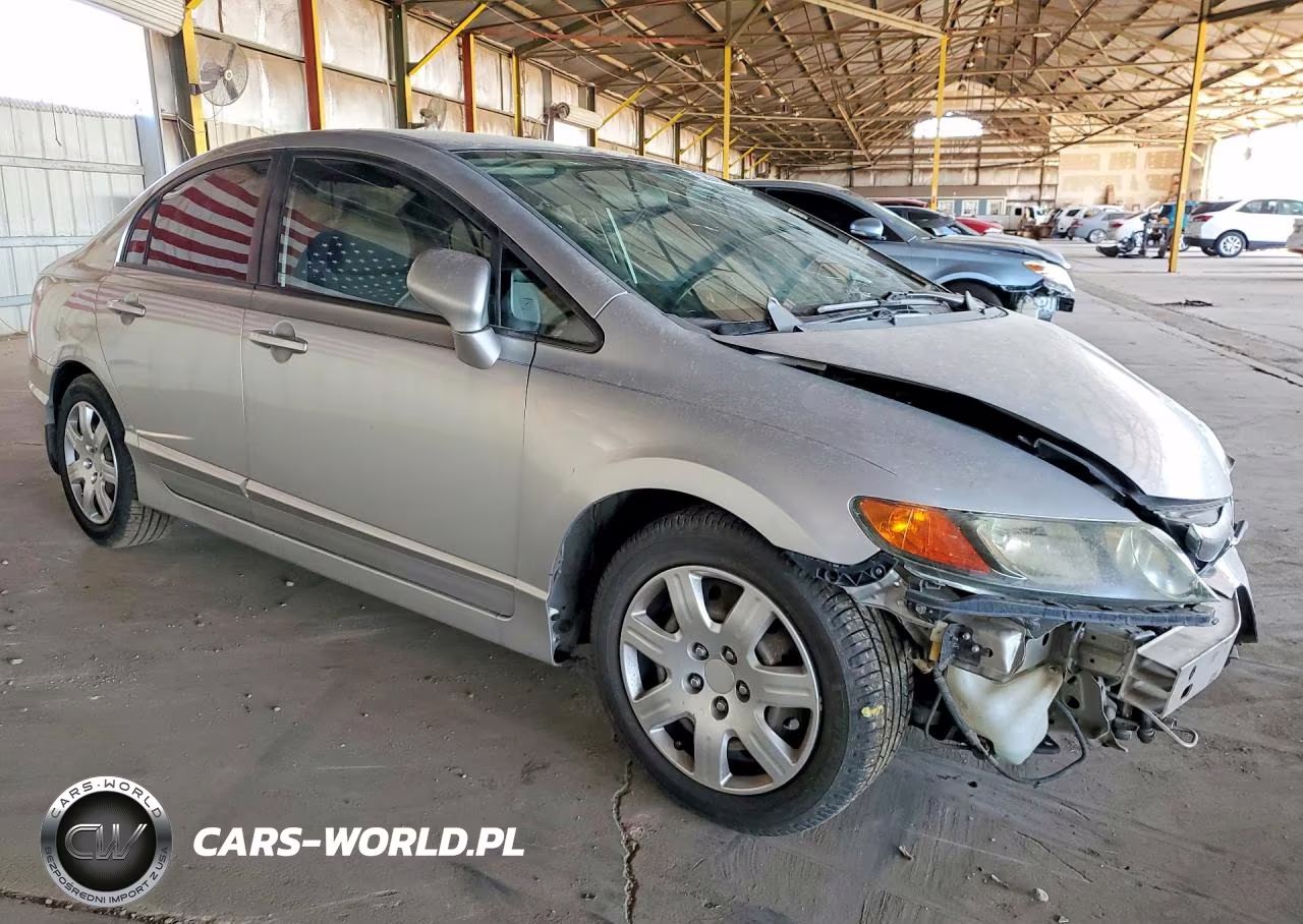 2007 Honda Civic Lx VIN:1HGFA165X7L119412 - 4