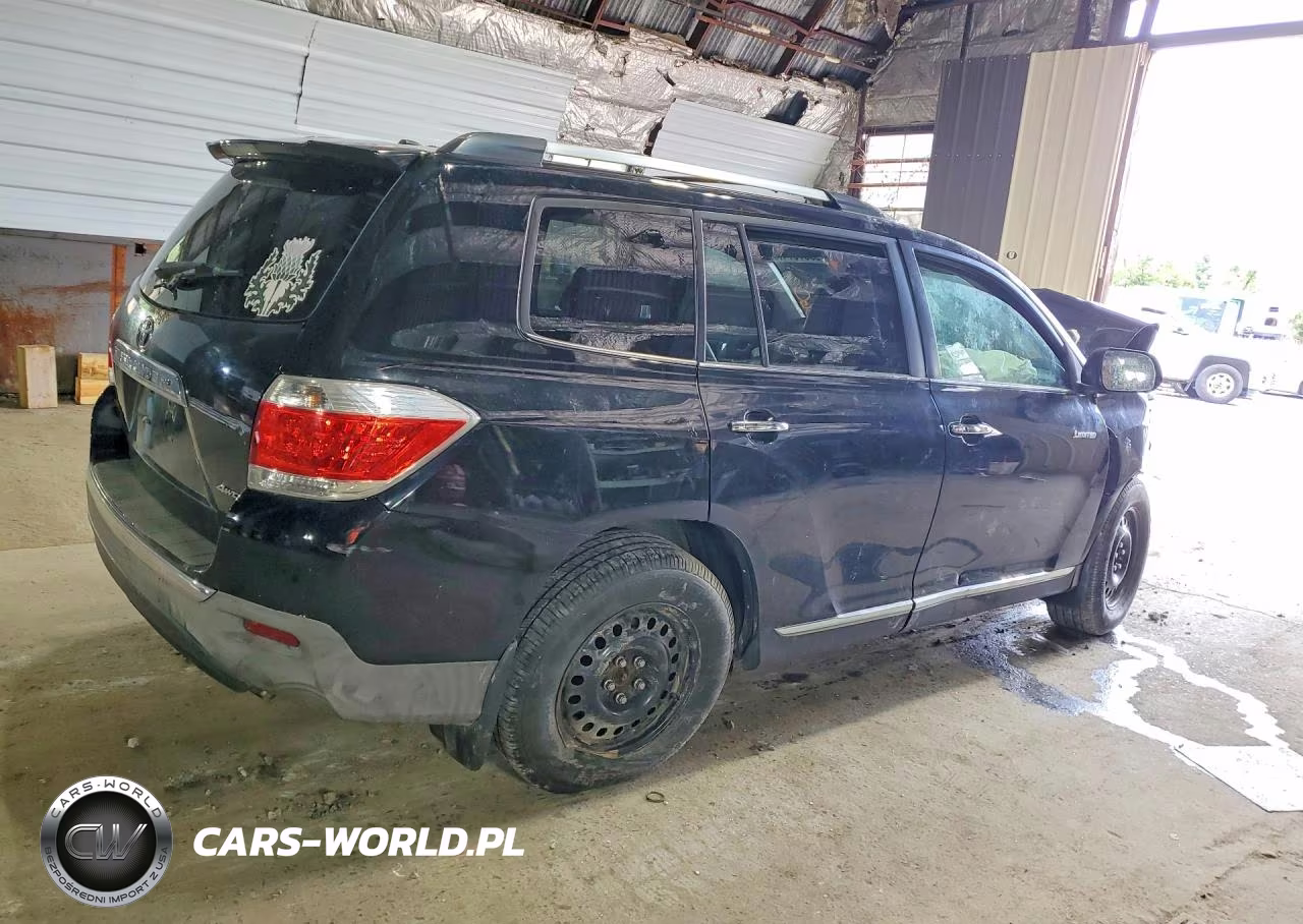 2012 Toyota Highlander Limited VIN:5TDDK3EHXCS153501 - 3