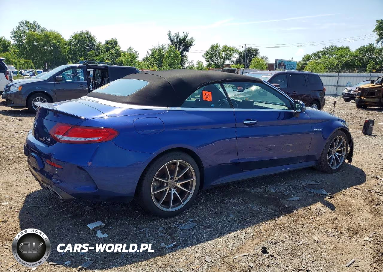 2018 Mercedes-Benz C 63 Amg VIN:WDDWK8GB9JF704146 - 3