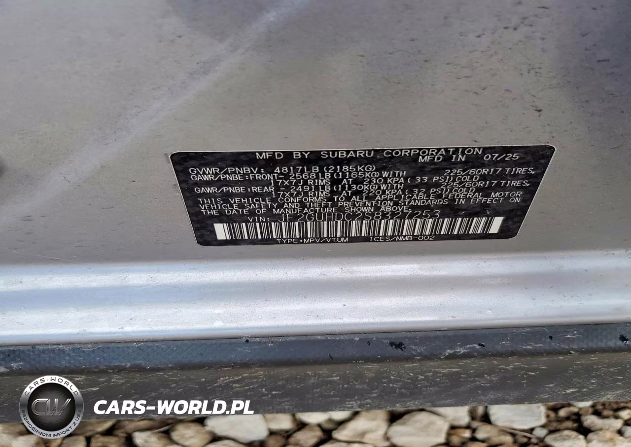 2025 Subaru Crosstrek Premium VIN:JF2GUHDC2S8327253 - 13