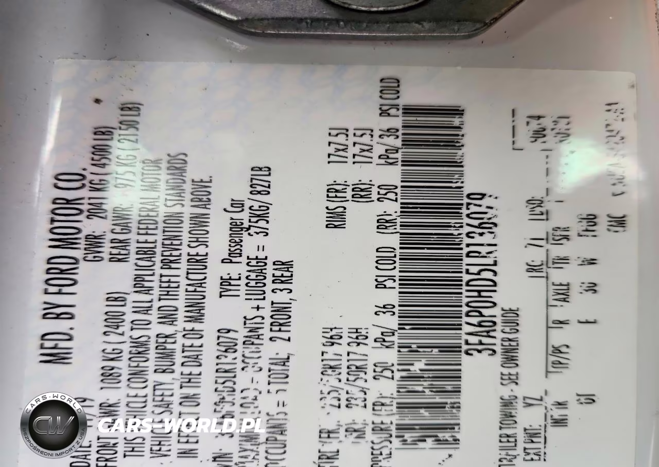 2020 Ford Fusion Se VIN:3FA6P0HD5LR136079 - 12