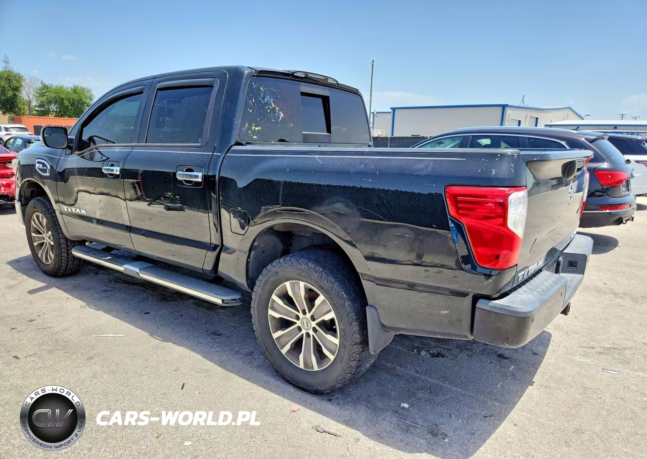 2017 Nissan Titan Sl VIN:1N6AA1E55HN559258 - 2