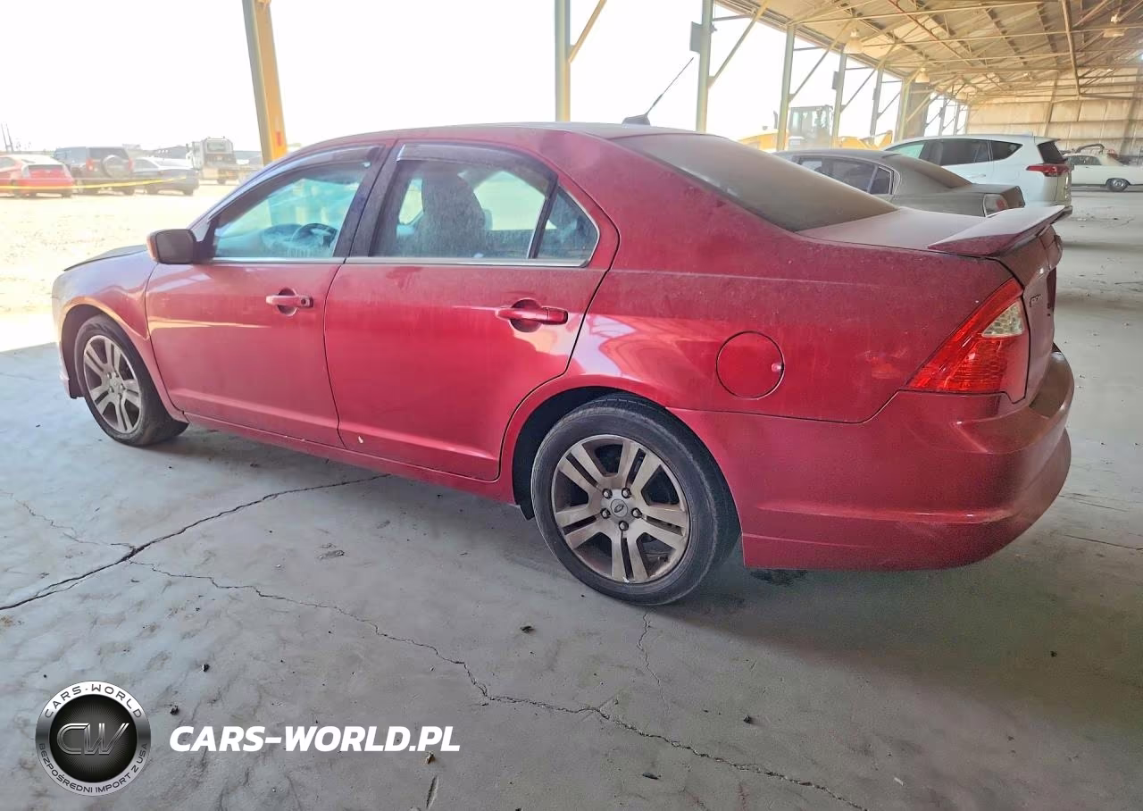 2010 Ford Fusion Se VIN:3FAHP0HA0AR378791 - 2