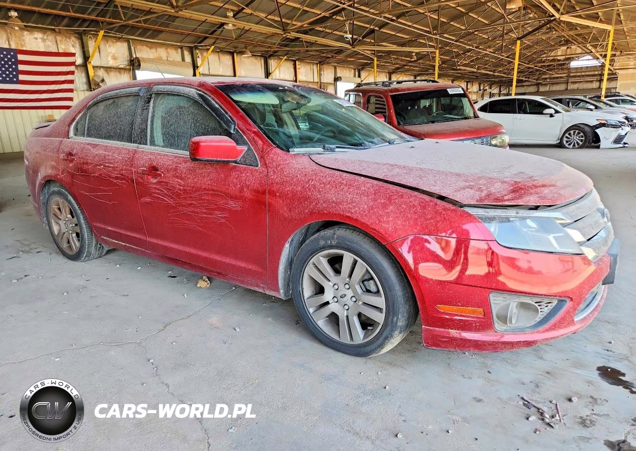 2010 Ford Fusion Se VIN:3FAHP0HA0AR378791 - 4