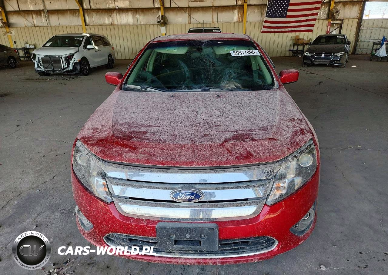 2010 Ford Fusion Se VIN:3FAHP0HA0AR378791 - 5