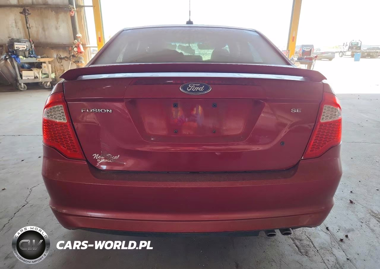 2010 Ford Fusion Se VIN:3FAHP0HA0AR378791 - 6