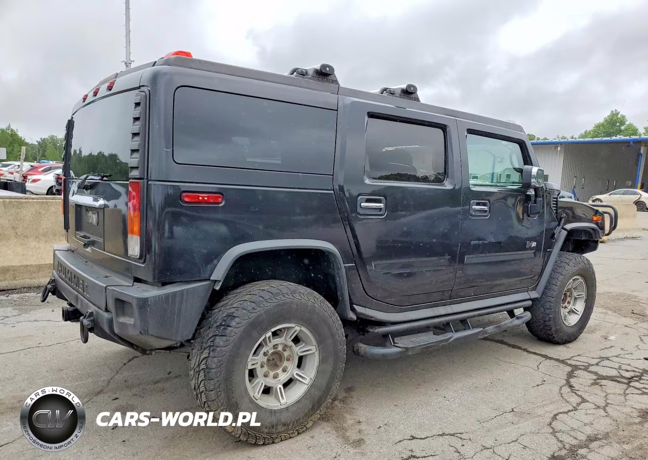 2003 Hummer H2 VIN:5GRGN23U83H118537 - 3