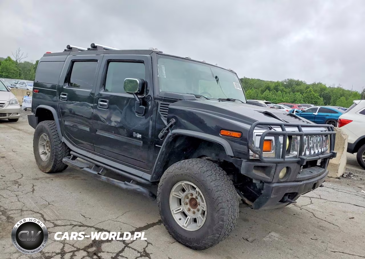 2003 Hummer H2 VIN:5GRGN23U83H118537 - 4