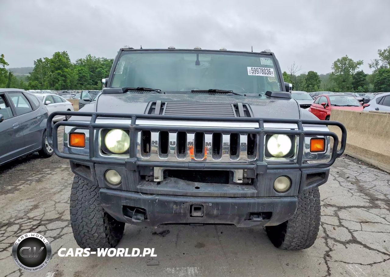 2003 Hummer H2 VIN:5GRGN23U83H118537 - 5
