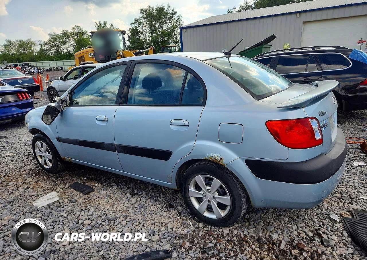 2008 Kia Rio Base-Lx-Sx VIN:KNADE123686373727 - 2