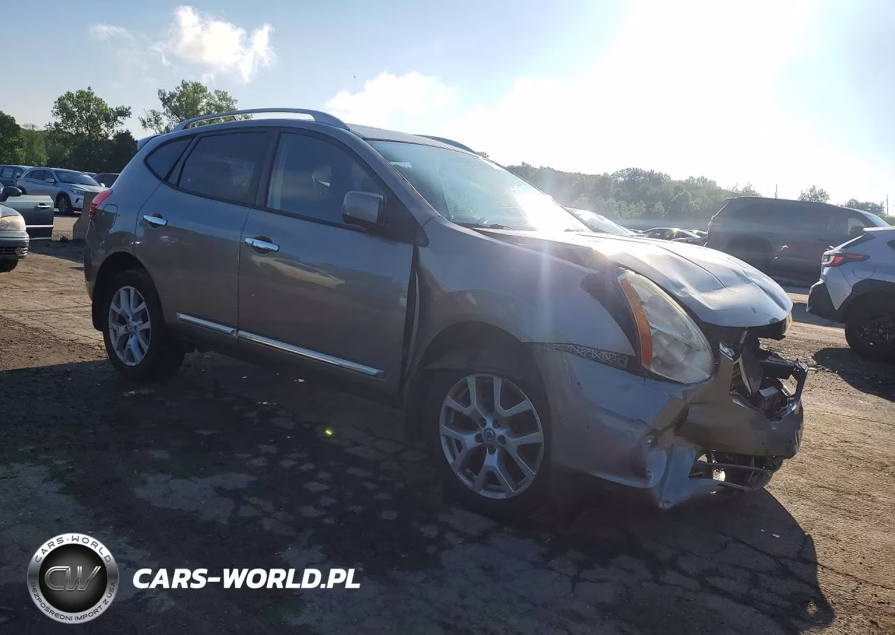 2013 Nissan Rogue S-Sv VIN:JN8AS5MV7DW122346 - 4