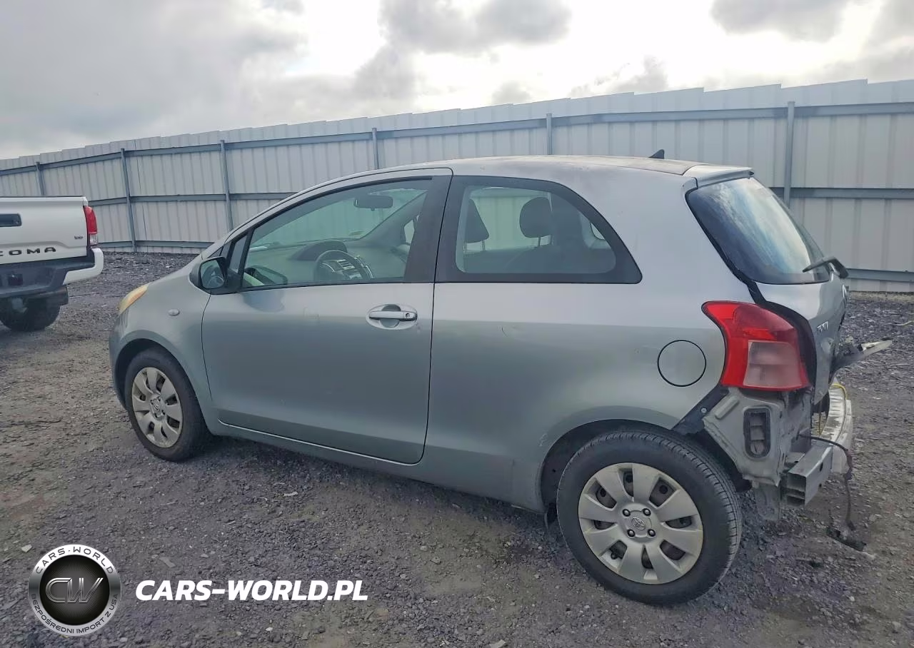 2007 Toyota Yaris Base VIN:JTDJT923875095380 - 2