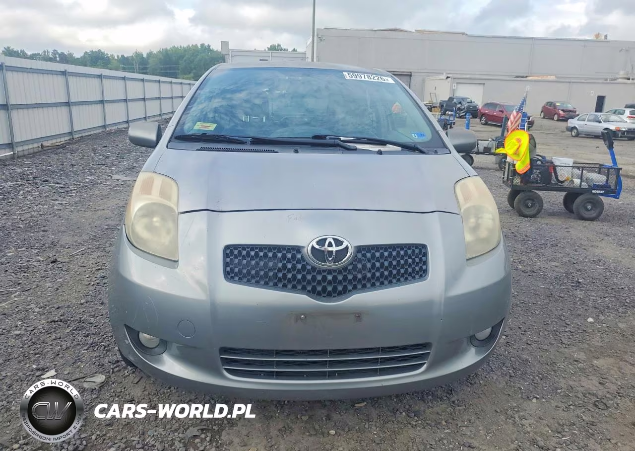 2007 Toyota Yaris Base VIN:JTDJT923875095380 - 5