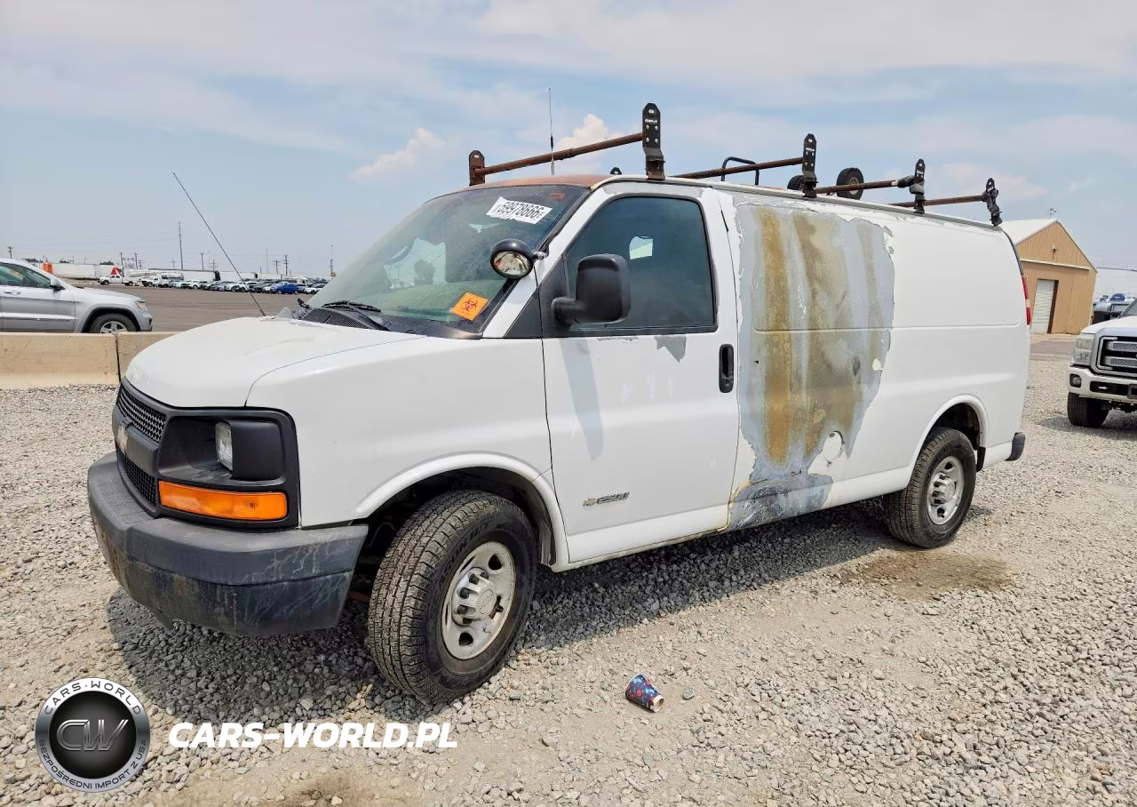 2006 Chevrolet Express G2500 VIN:1GCGG25U661125038 - 1