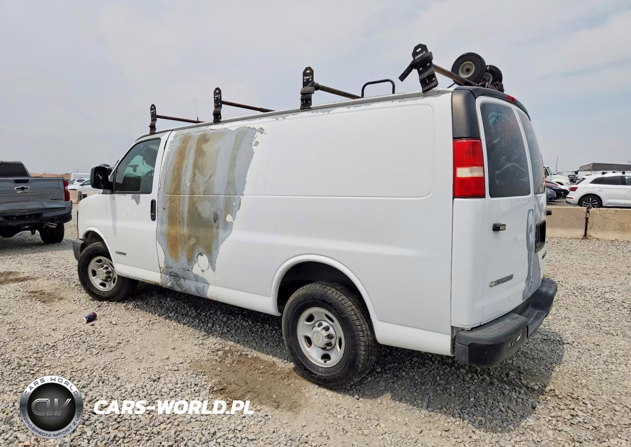 2006 Chevrolet Express G2500 VIN:1GCGG25U661125038 - 2