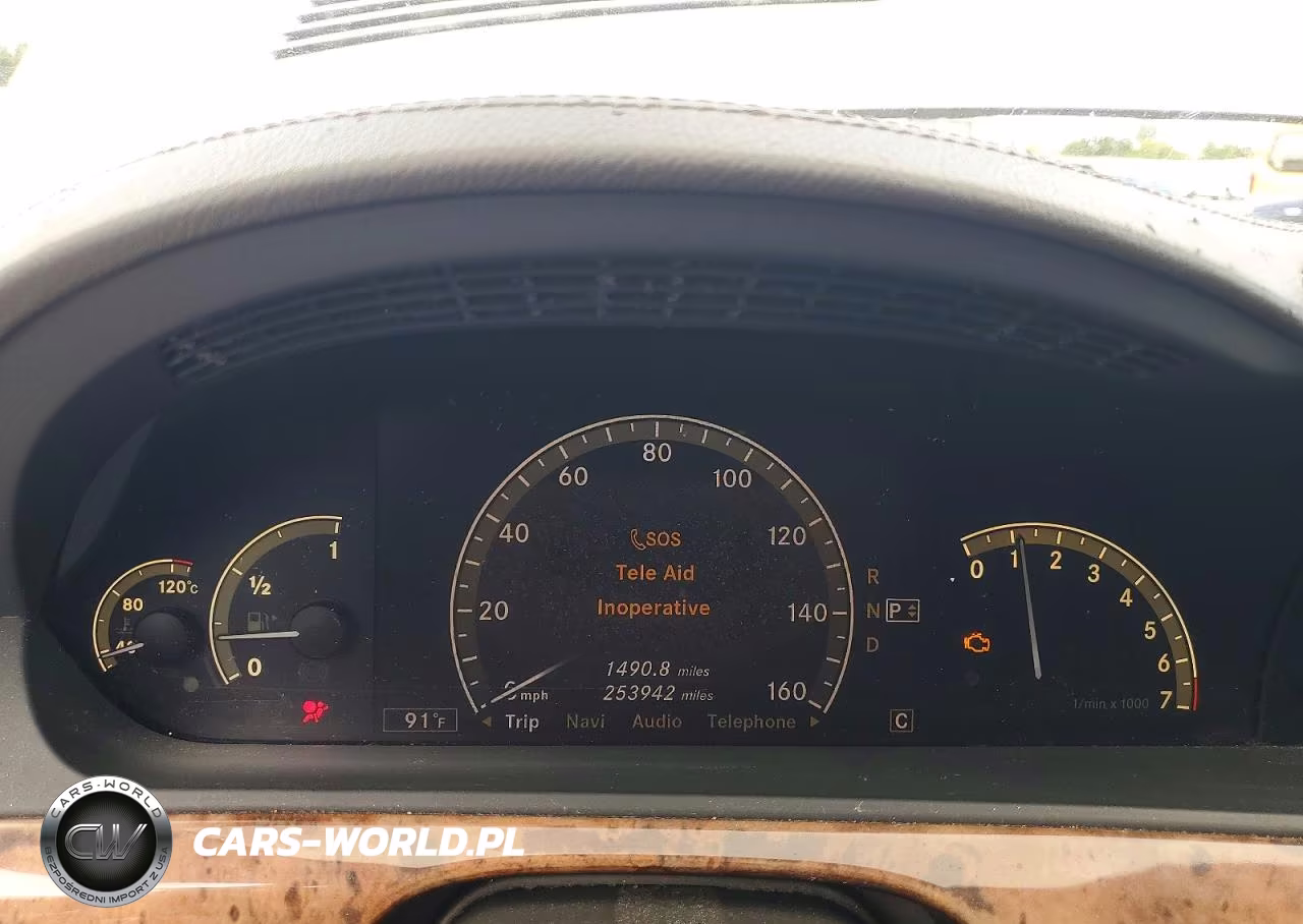 2008 Mercedes-Benz S 550 VIN:WDDNG71X88A166073 - 9