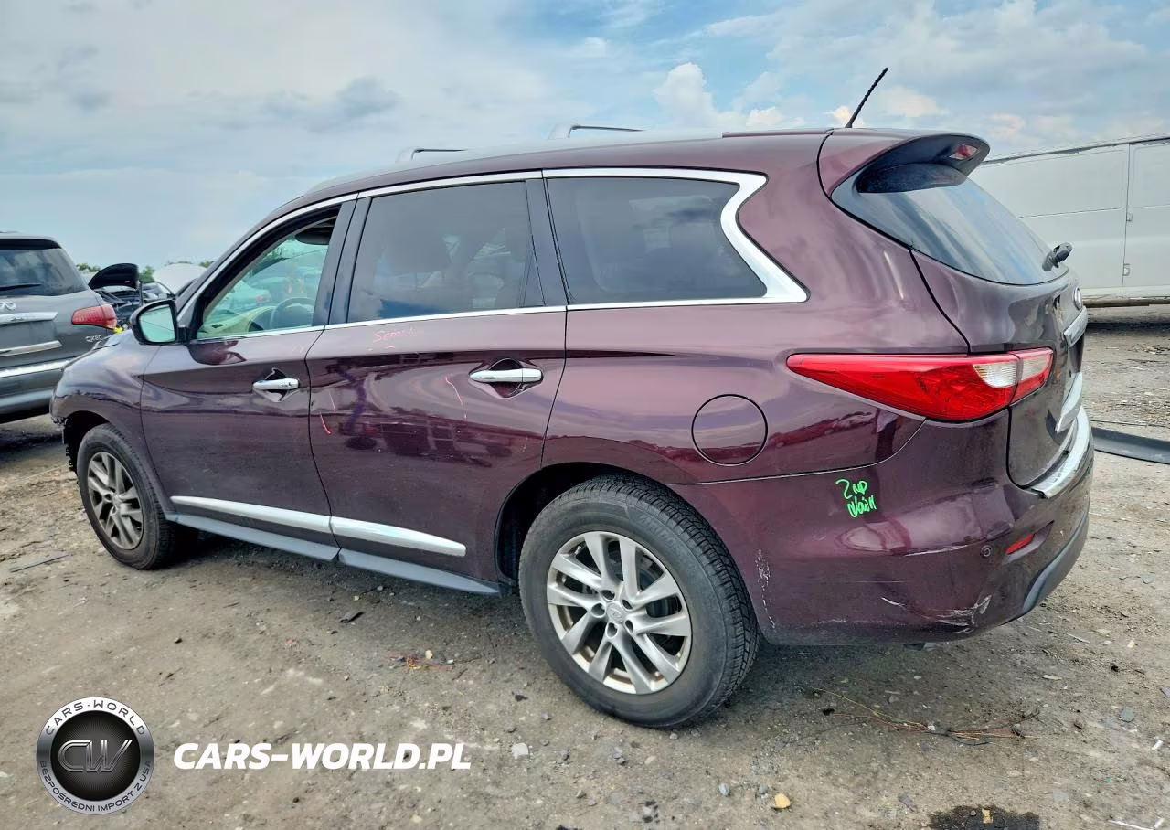 2015 Infiniti Qx60 Base VIN:5N1AL0MM2FC552949 - 2