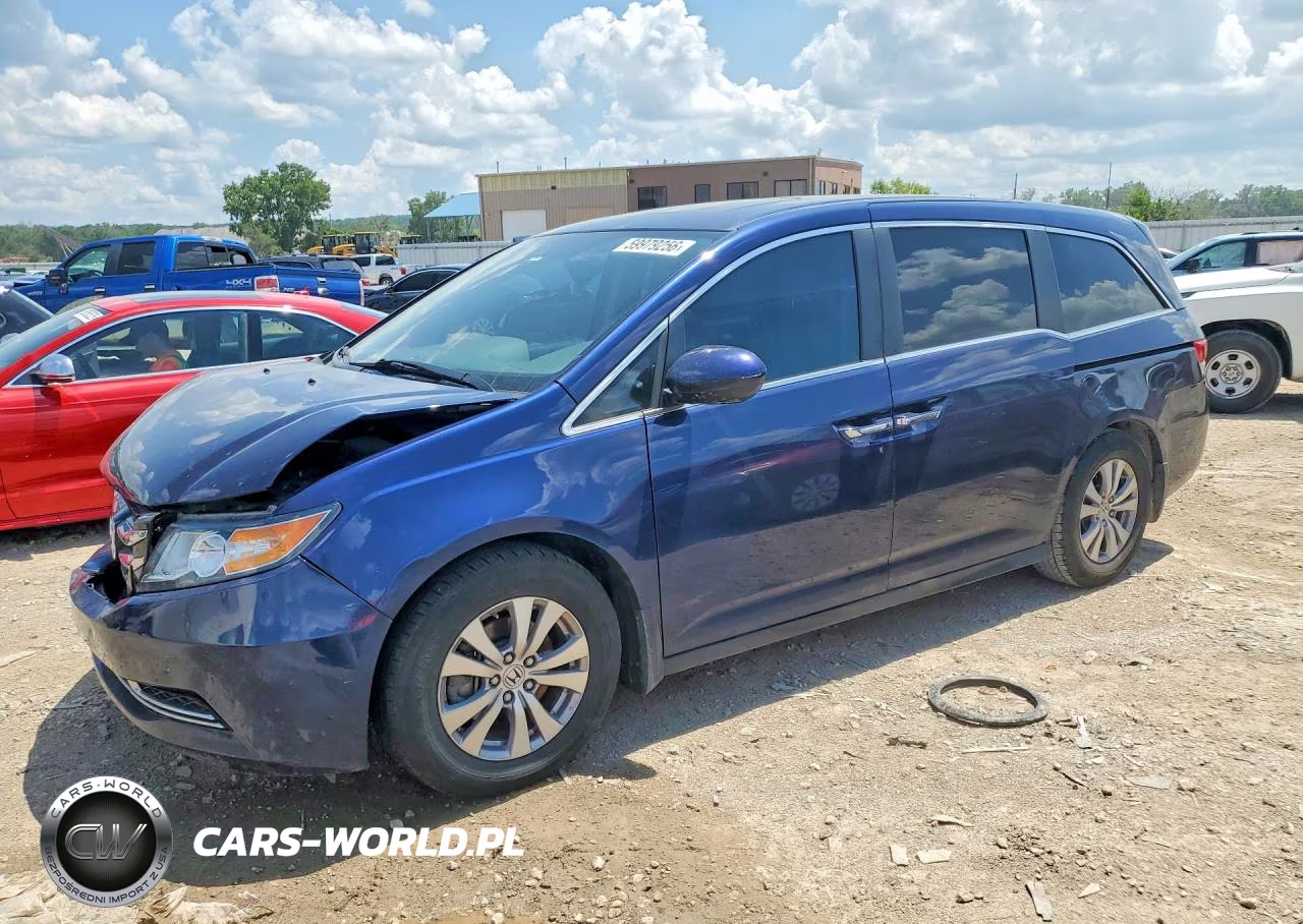 2015 Honda Odyssey Exl VIN:5FNRL5H6XFB076551 - 1