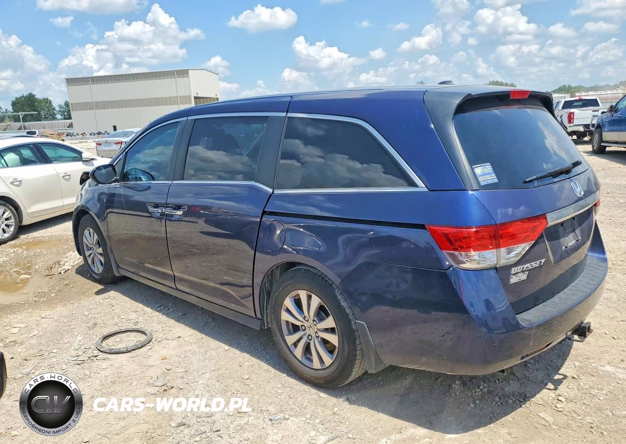 2015 Honda Odyssey Exl VIN:5FNRL5H6XFB076551 - 2