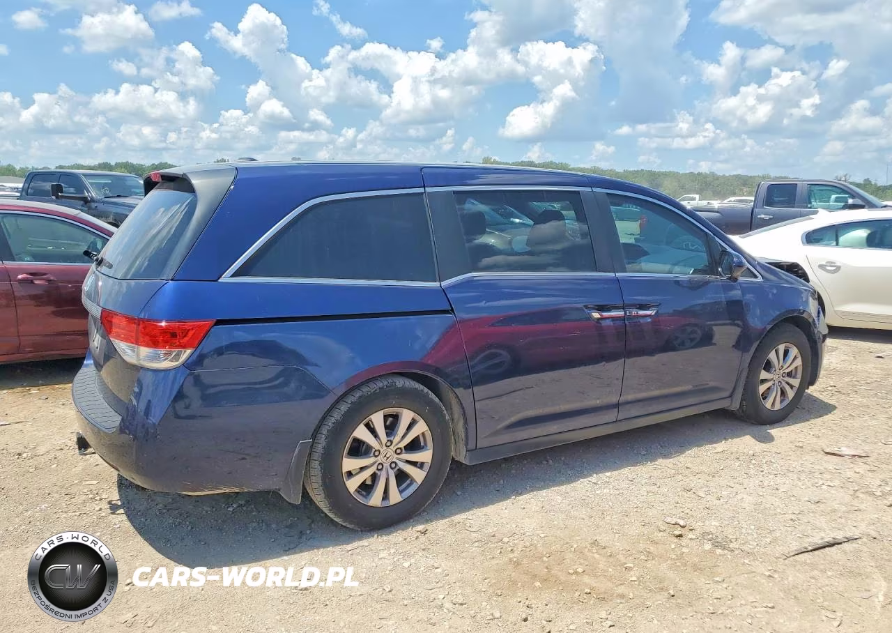 2015 Honda Odyssey Exl VIN:5FNRL5H6XFB076551 - 3