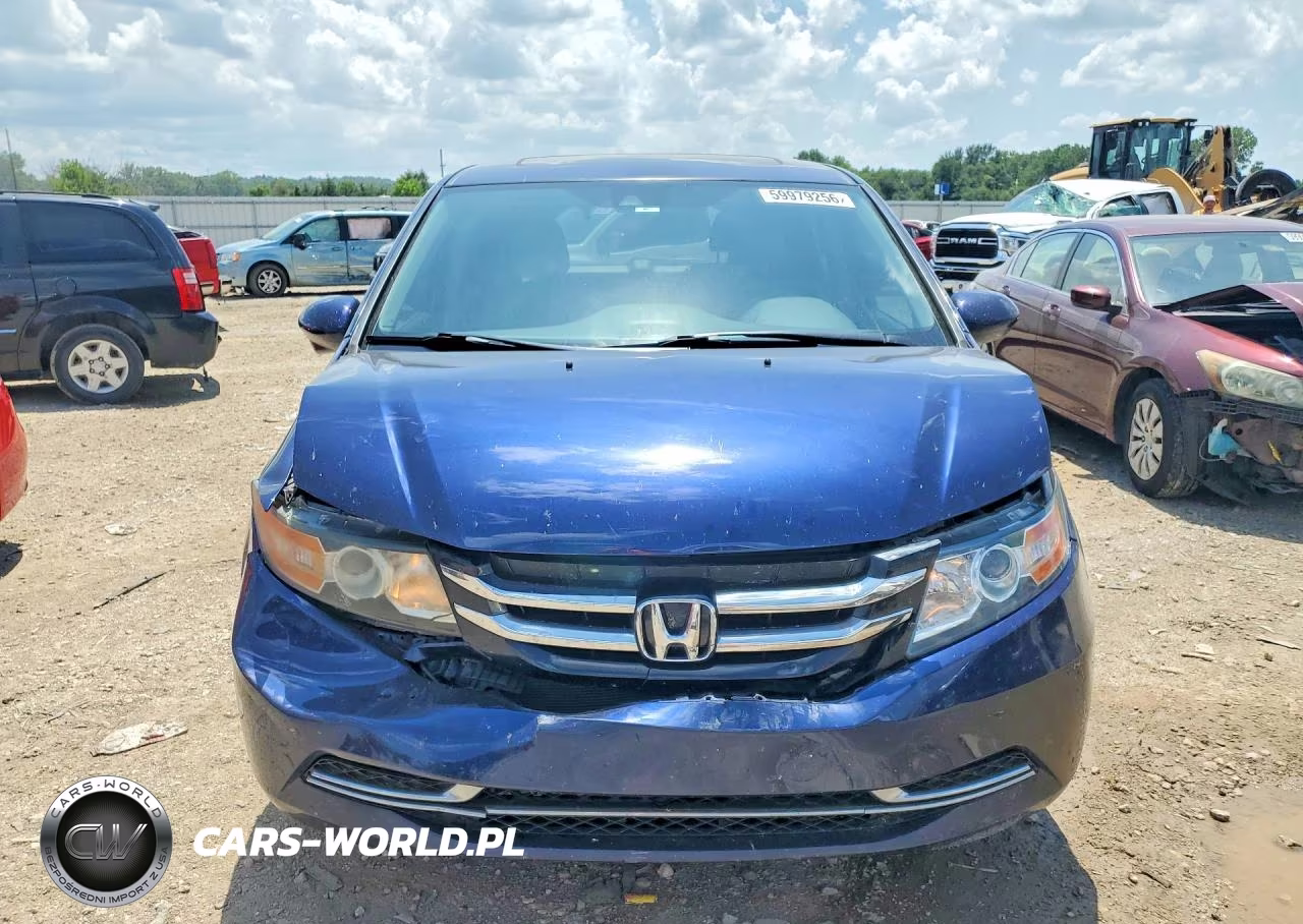 2015 Honda Odyssey Exl VIN:5FNRL5H6XFB076551 - 5