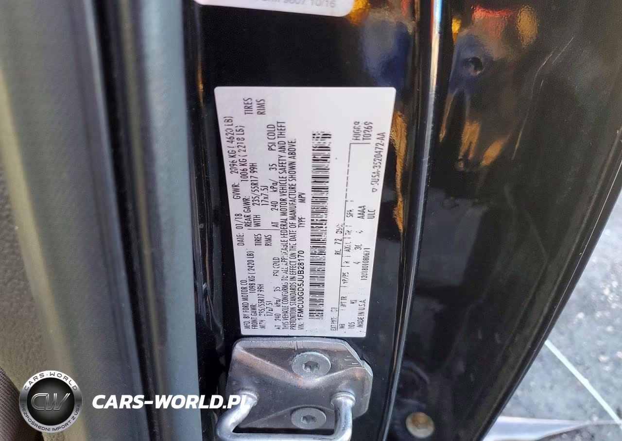 2018 Ford Escape Se VIN:1FMCU0GD5JUB28170 - 13