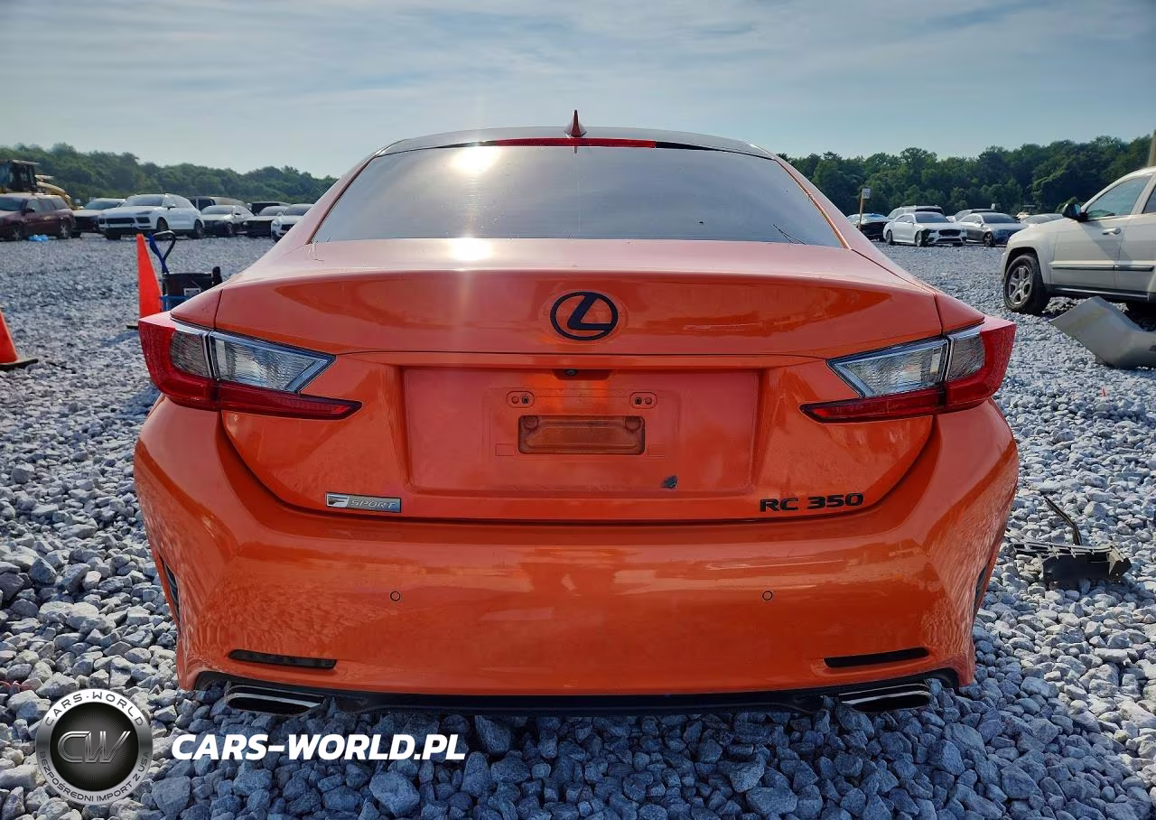 2015 Lexus Rc 350 VIN:JTHHE5BC6F5010423 - 6